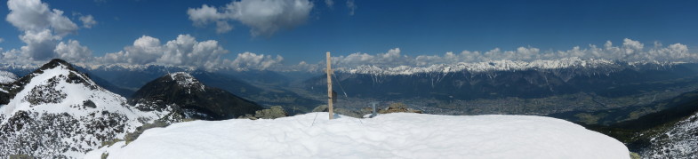 Gipfelpanorama auf der Neunerspitze