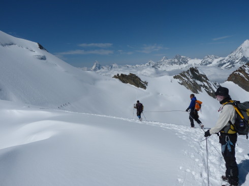 Die Querung retour in das Festijoch