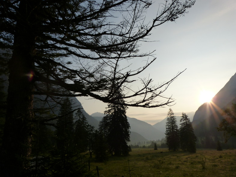Traumhafter Morgen im Karwendel
