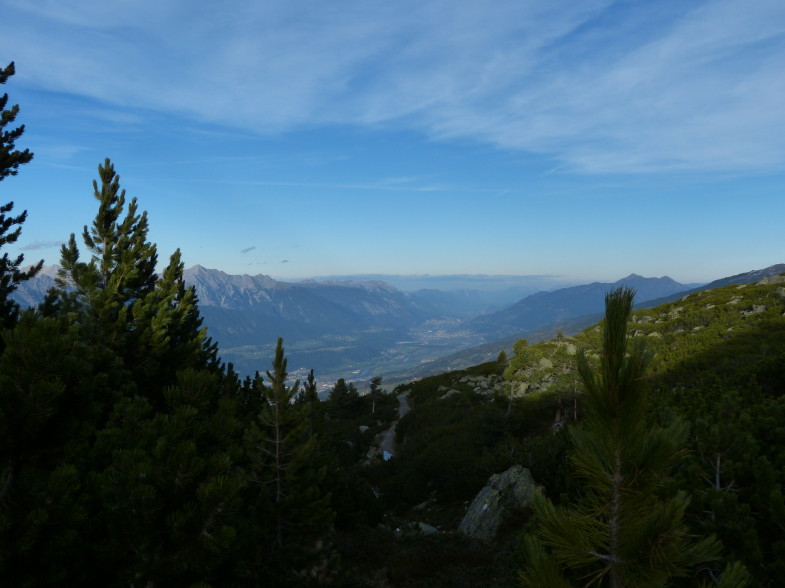 Kurz oberhalb vom Zirbenweg