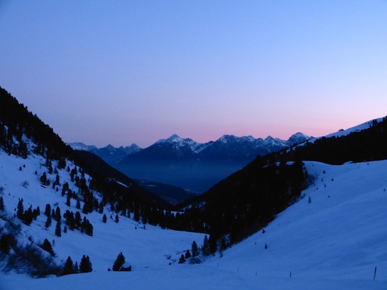 Sunrise im Karwendel, Reither Spitz und Co