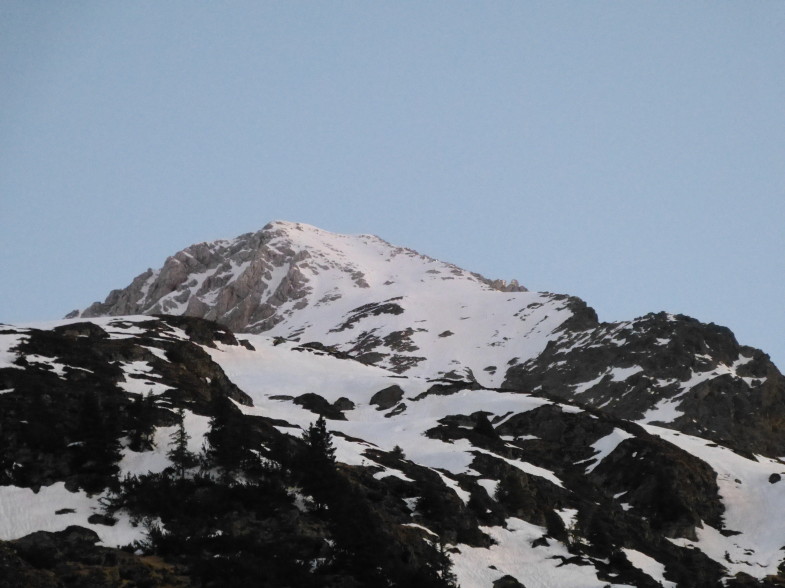 Weißwandspitze von unten