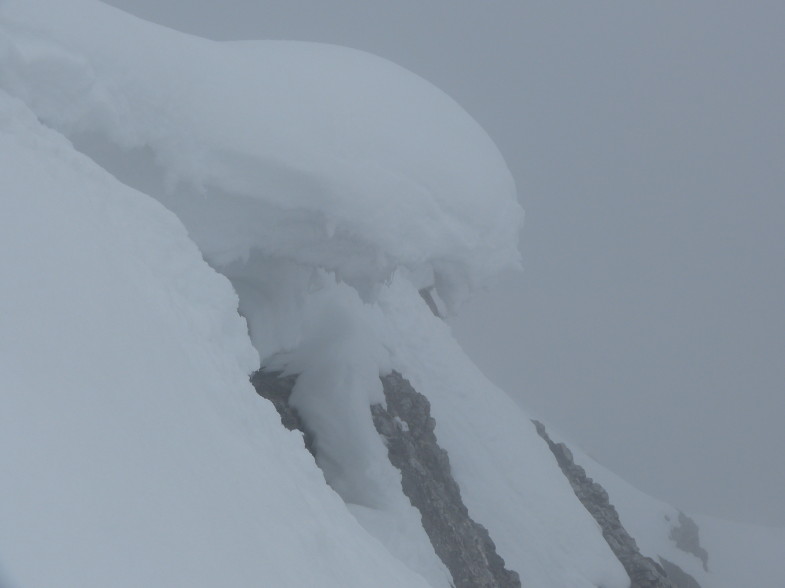 Kleine Schaumrolle auf der Hohen Warte 2596m