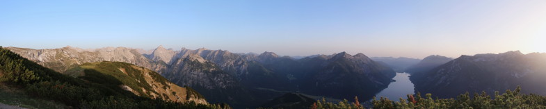 Gipfelpanorama am Bärenkopf