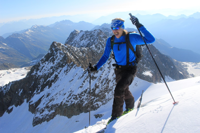 Östliche Seespitze erreicht....Zungenzeiger Simon