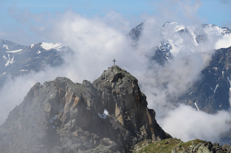 Blick zum Weisstein unserem nächsten Ziel