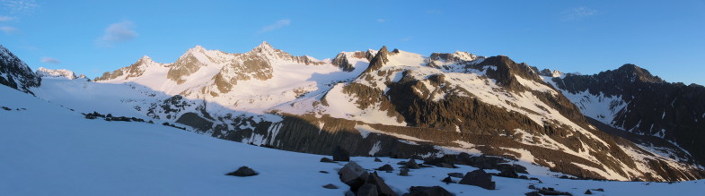 Am Weg zur Östlichen Seespitze- Randmoräne