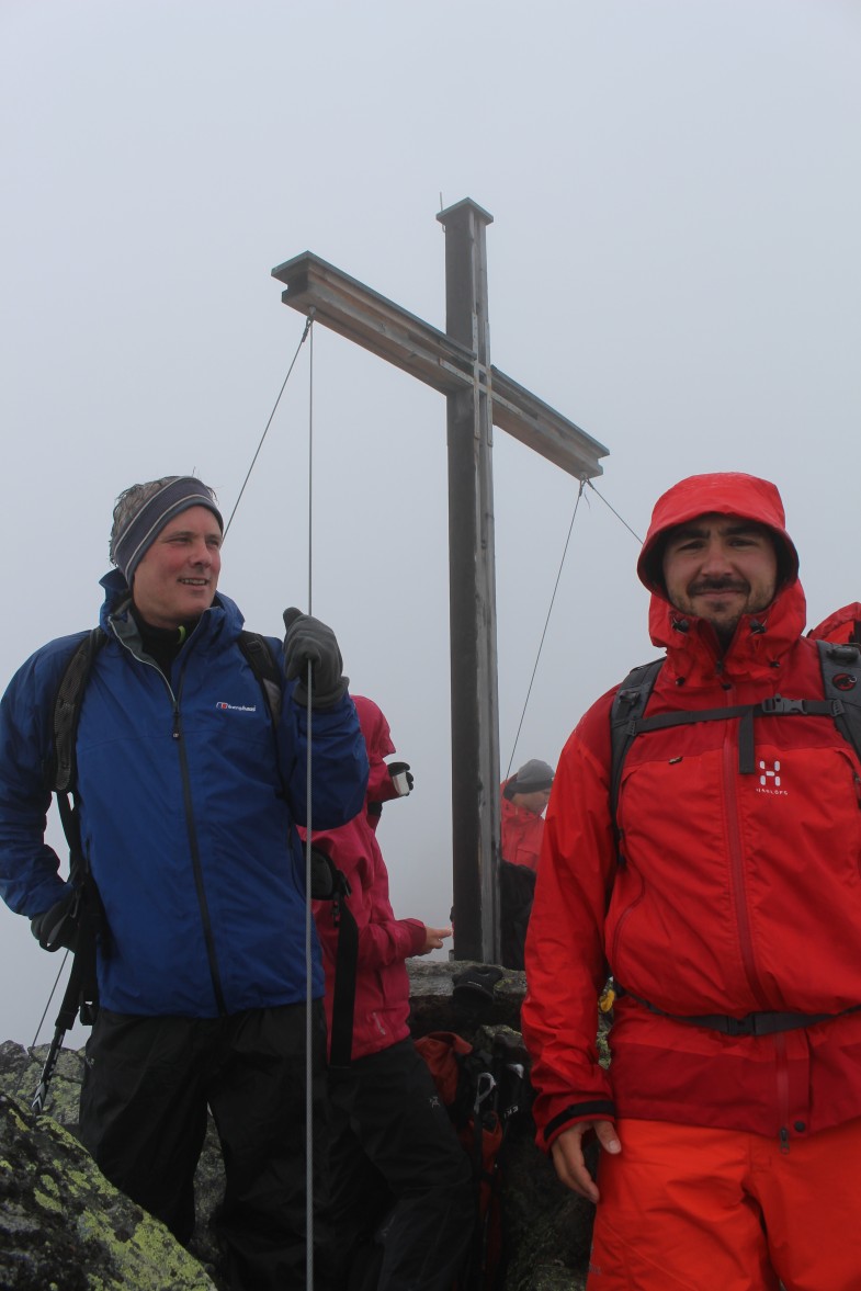 Kurt und Robi auf der Vorderen Sommerwand