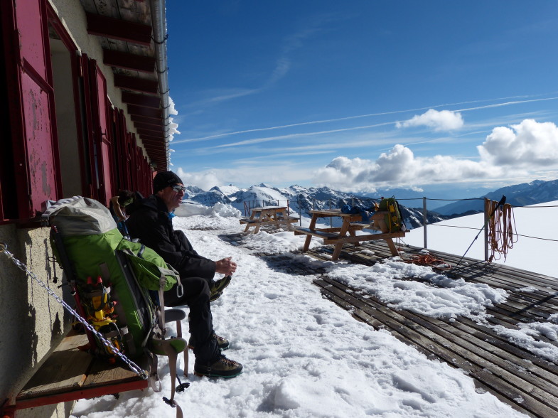 An der Casati Hütte