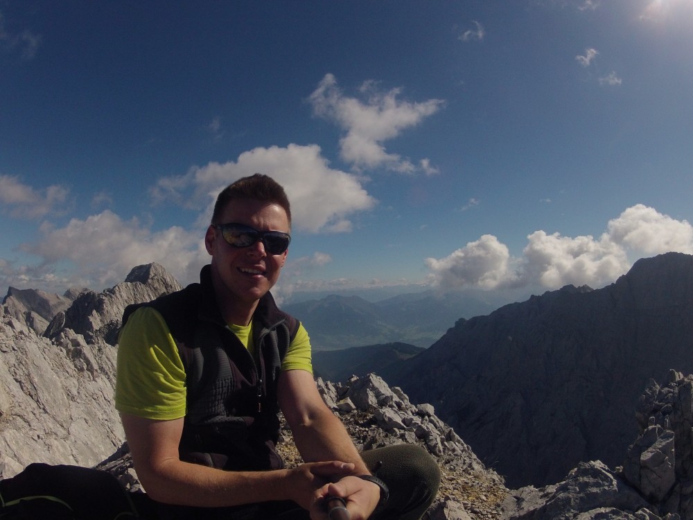 Ich auf der Gamskarspitze