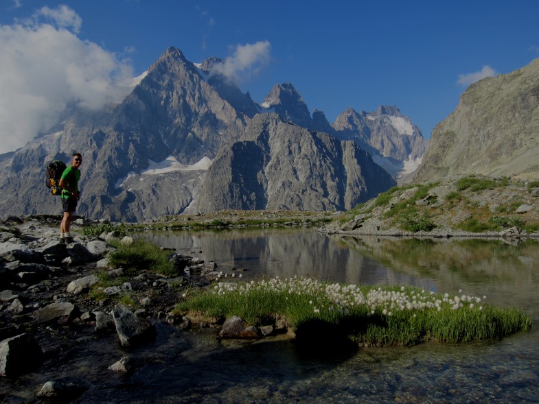 Wonderful, im Abstieg vom Refuge Glacier