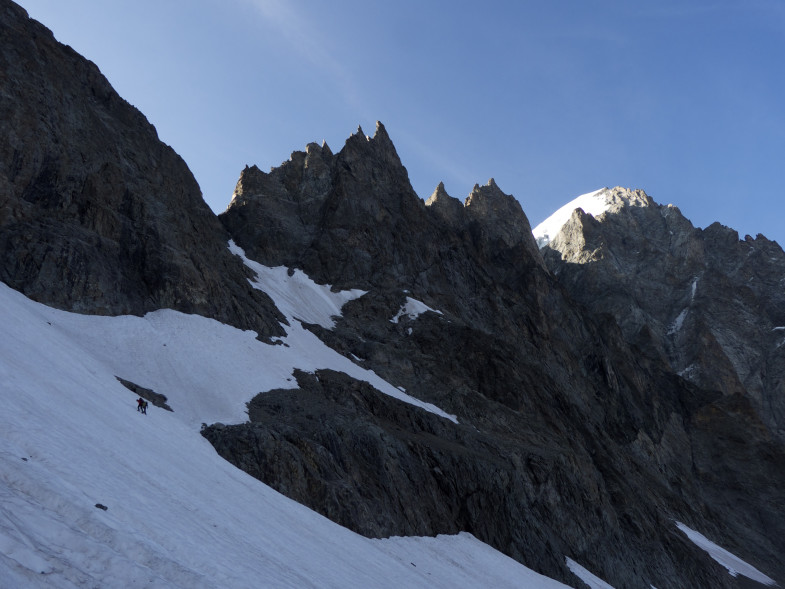 Bald am Col Ecrins