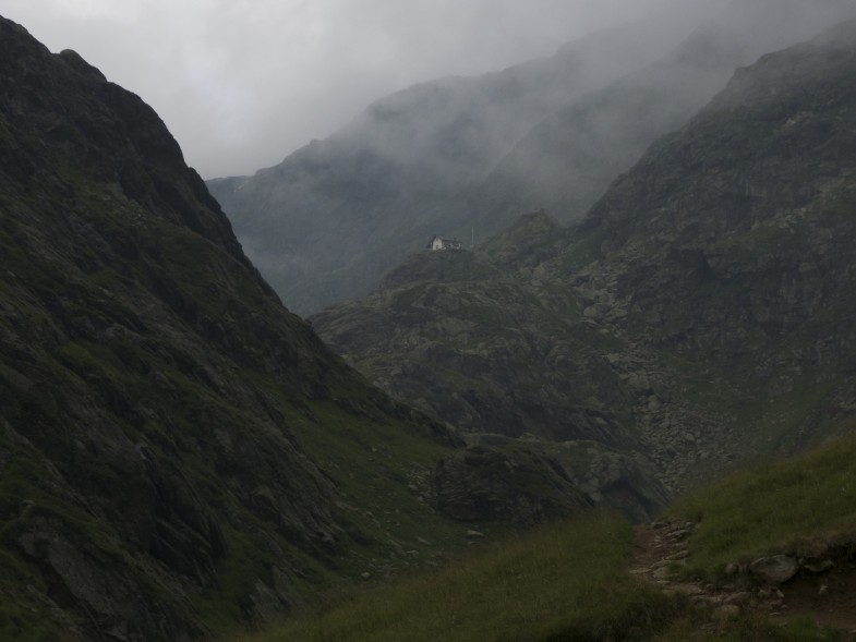 Bald ist die Grohmannhütte erreicht