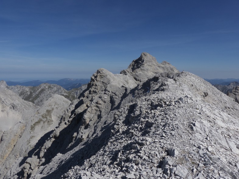 Da hinten ist er endlich in Sicht, der Gipfel