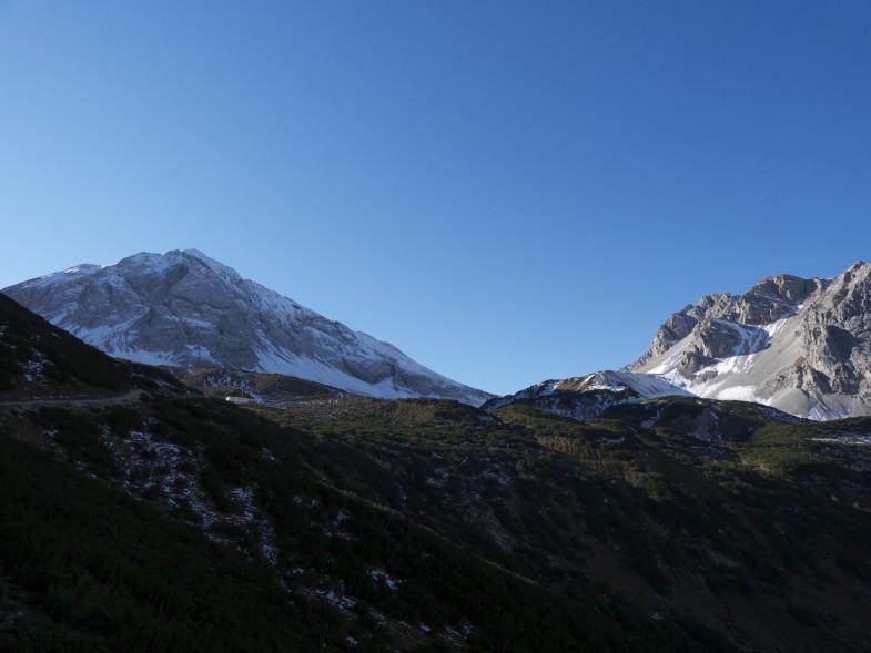 Pfeishütte unterhalb der Rumerspitze