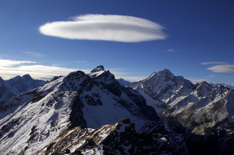 Ufowolken über Kirchdachspitze