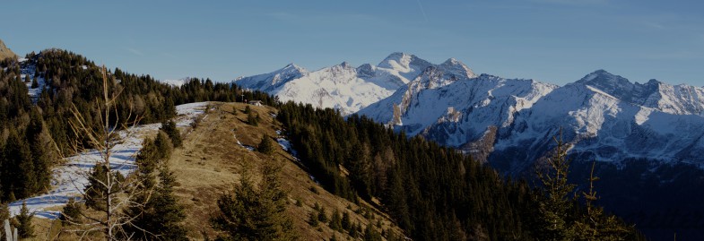 Im Abstieg der Blick retour