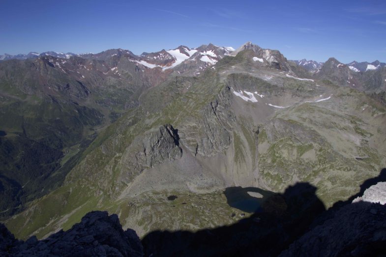 Ausblick zu den hohen Stubaiern