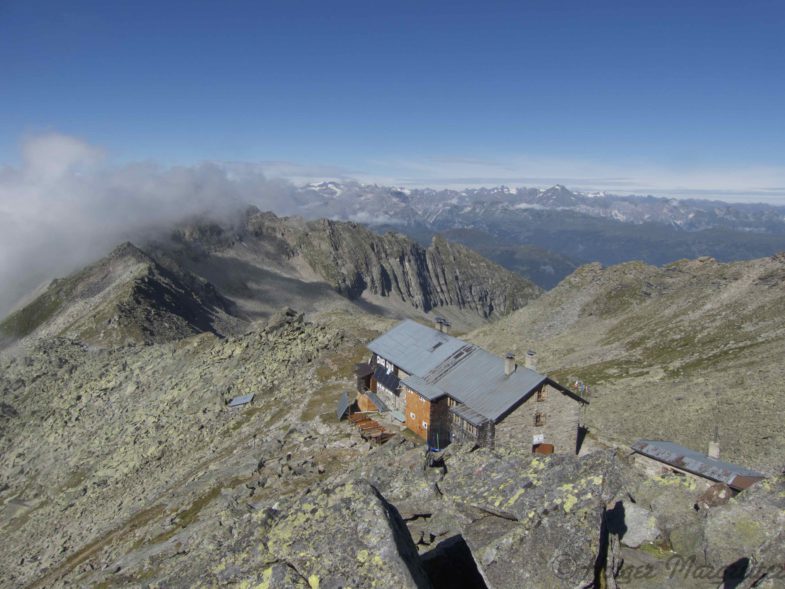 Oberhalb der Europa Hütte
