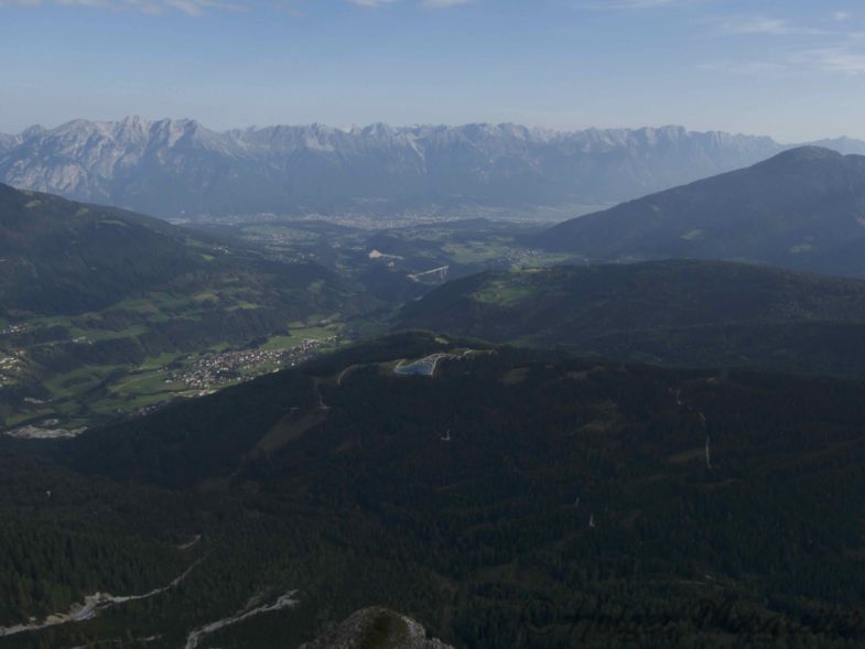 Blick nach Innsbruck