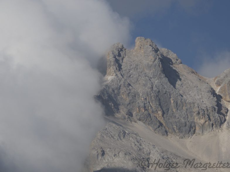 Blick zur Leutascher Dreitorspitze