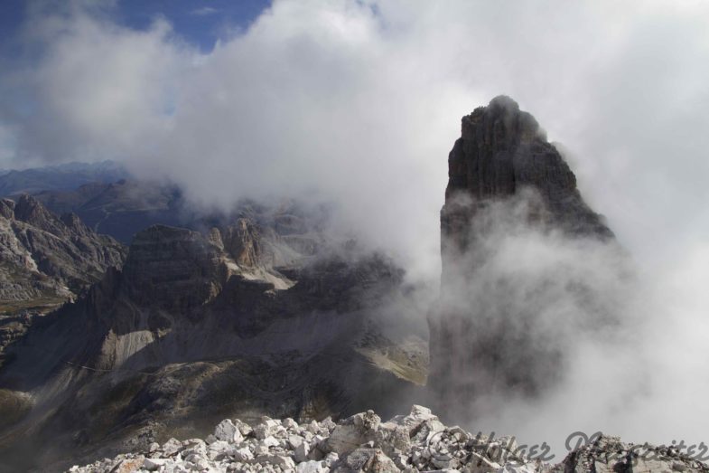 Die Nordwand der Großen Zinne