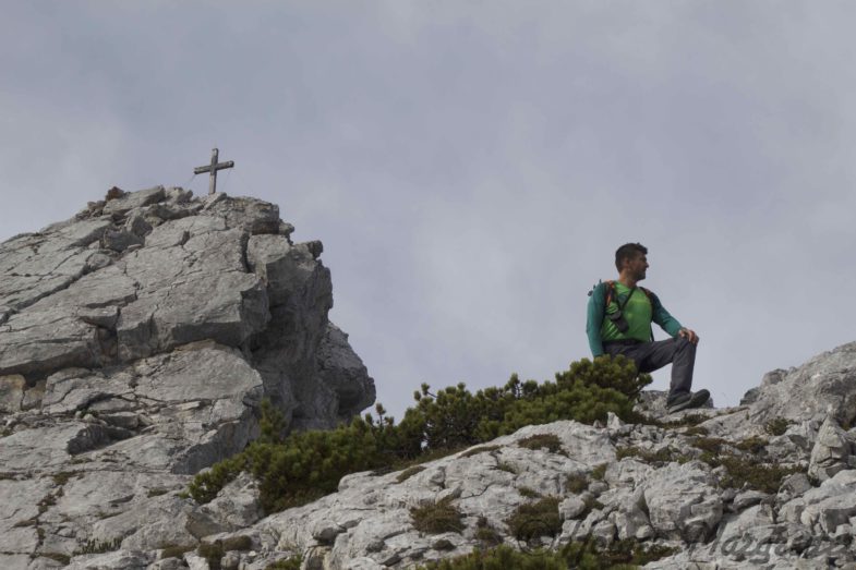 Flo unterhalb der Großen Arnspitze