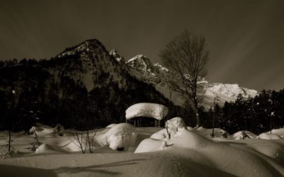 Rofanspitze aus dem Inntal