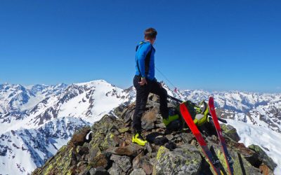 Vom Lüsener Tal über die Roßkarscharte ins Gleirschtal- Gleirscher Fernerkogel