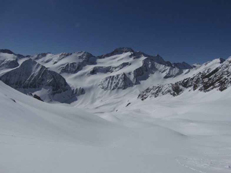 Was für ein Panorama- gegenüber die Hochvernagtspitze