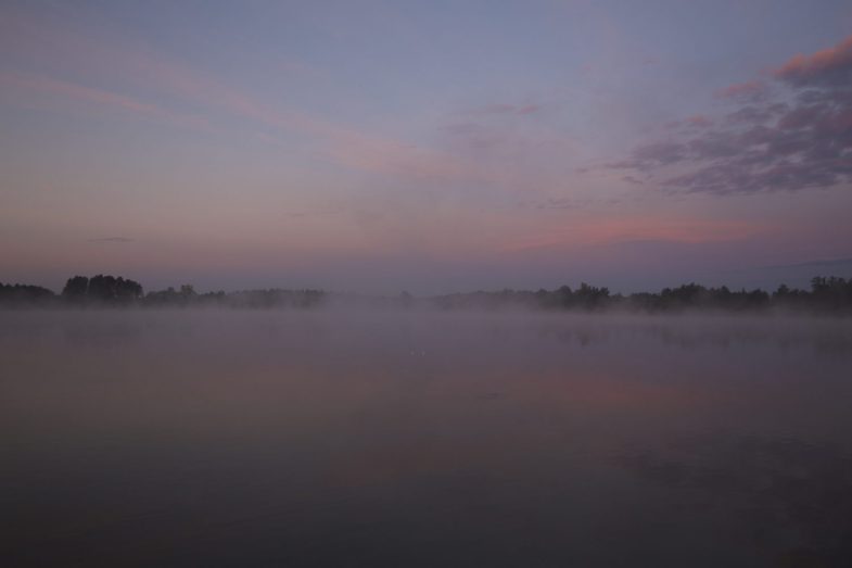 Mystische Stimmung am See