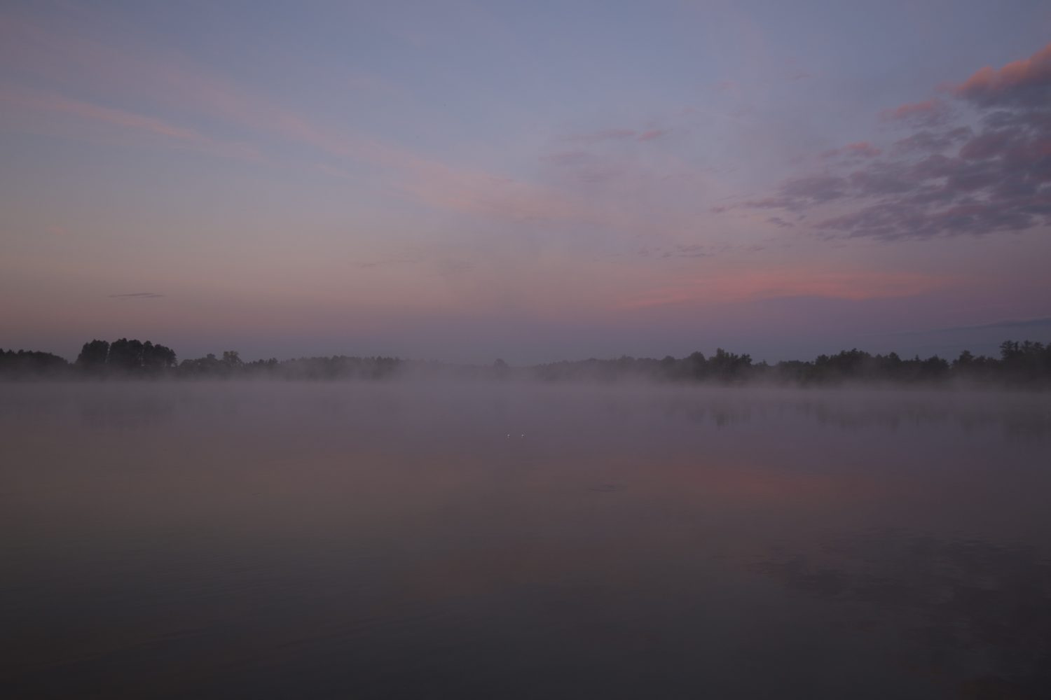 Mystische Stimmung am See