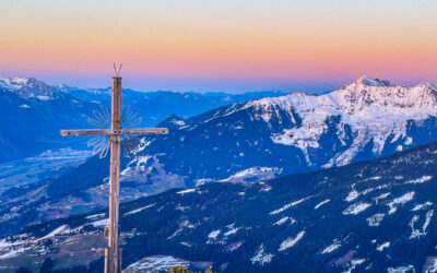 Zum Sunset auf die Rote Wand- Tuxer Alpen