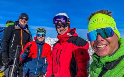 Sonne und Pulverschnee in den Stubaier Alpen