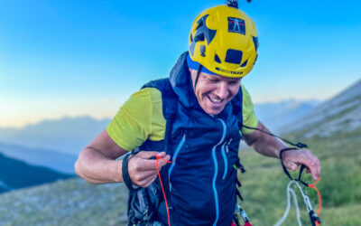 Auf den Blaser zum Sonnenuntergangsflug- Stubaier Alpen