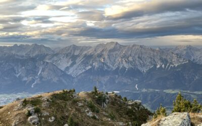 Zum Sundowner auf den Largoz- Tuxer Alpen