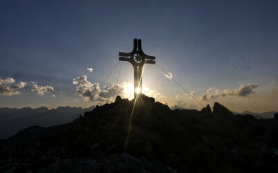 Zum Sonnenuntergang auf den Gamsspitz im Stubaital- Stubaier Alpen