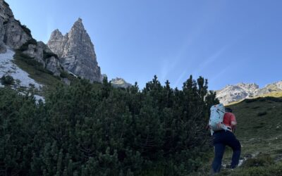 Von Fulpmes über die Schlicker Alm und die Ostwand IV auf die Pyramidenspitze- Stubaier Alpen