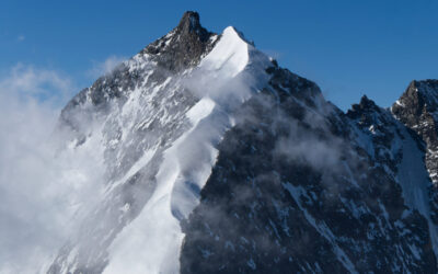 Auf den Piz Morteratsch in der Bernina